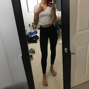 black leggings
